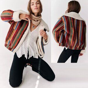 Free People We The Free Corrigan Cozy Cord Jacket Size XS